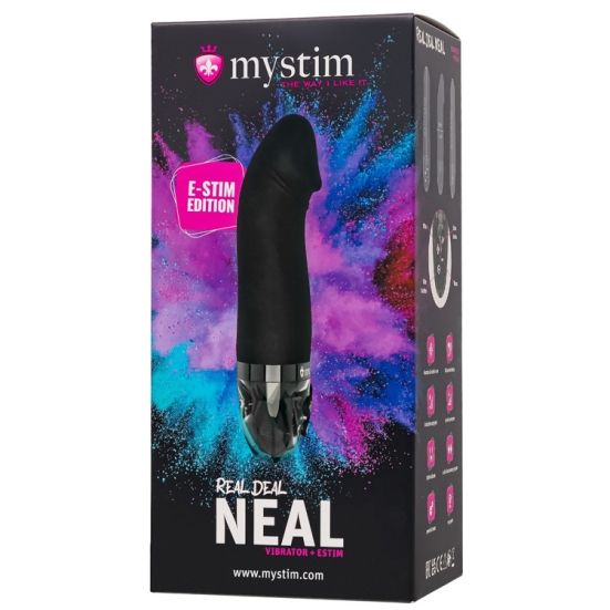Вибратор с электростимуляцией Mystim Real Deal Neal