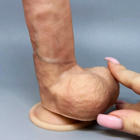 Фаллос Silexd Premium 8" Real Skin