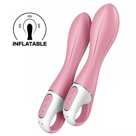 Надувной вибратор Satisfyer Air Pump
