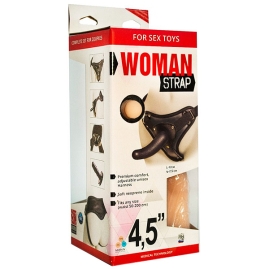 Страпон Lovetoy Woman Strap 4,5&quot; - 2 насадки
