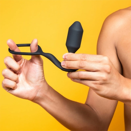 Пробка с кольцом b-Vibe Snug &amp; Tug