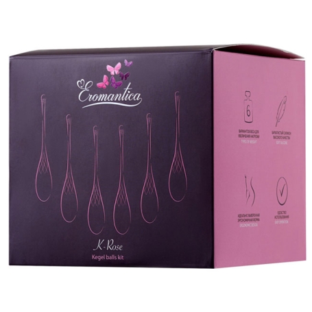 Вагинальные шарики Eromantica K-Rose
