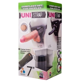 Вибрострапон с 2 насадками UNI strap 7"