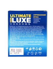 Презерватив LUXE &quot;Африканский круиз&quot;