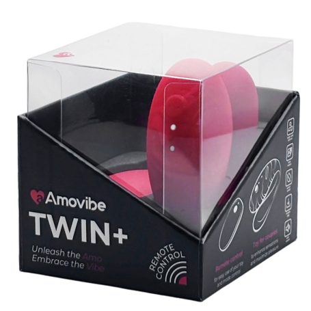 Вибратор Amovibe TWIN+