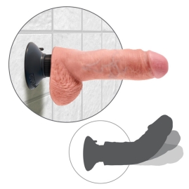 Фаллос-вибратор 8&quot; Vibrating Cock with Balls
