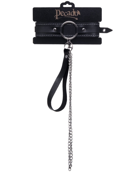 Ошейник-чокер Pecado с поводком