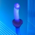Светящийся фаллос Strap-on-me Glow-Led Dildo - M