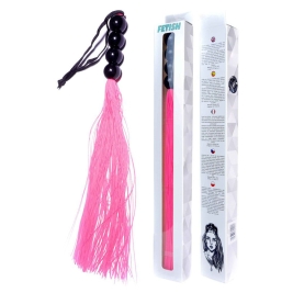 Розовая силиконовая плеть Boys of Toys