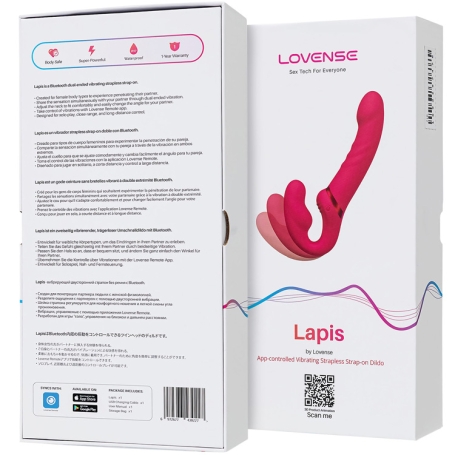 Страпон безремневой Lovense Lapis