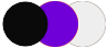 3 cveta black-violet-white